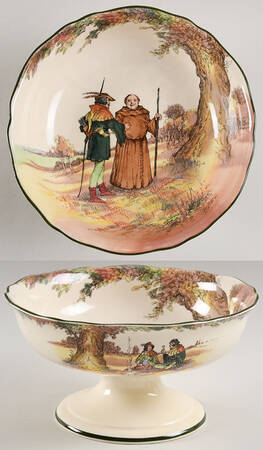 Under The Greenwood Tree Round Compote (Height X Width)