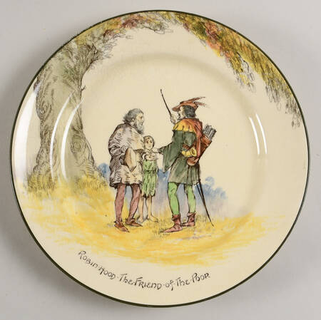 Under The Greenwood Tree Salad Plate