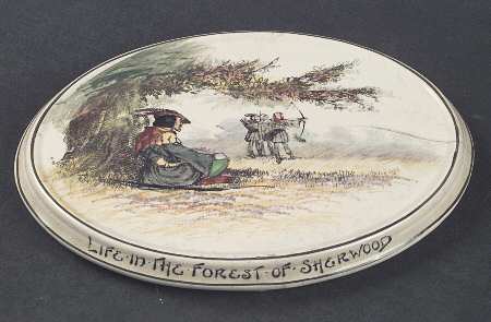 Under The Greenwood Tree Tea Tile