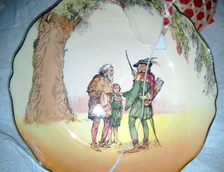Under The Greenwood Tree Rim Soup Bowl