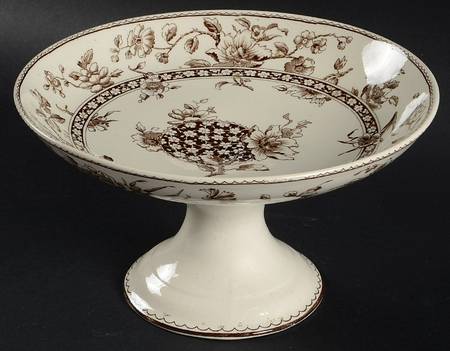 Oxford Round Compote (Height X Width)