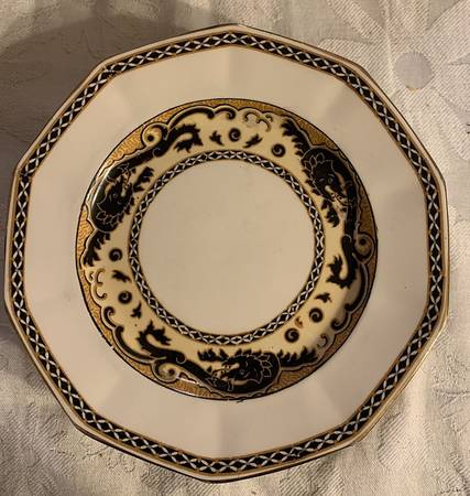 Ming (Black) Dessert/Pie Plate