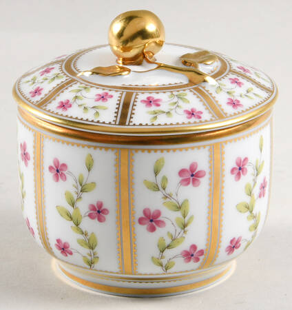 Roseraie Sugar Bowl & Lid