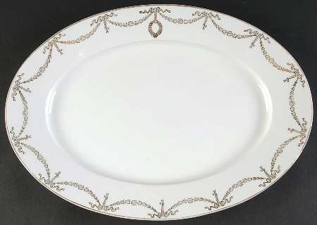 R1064 14" Oval Serving Platter