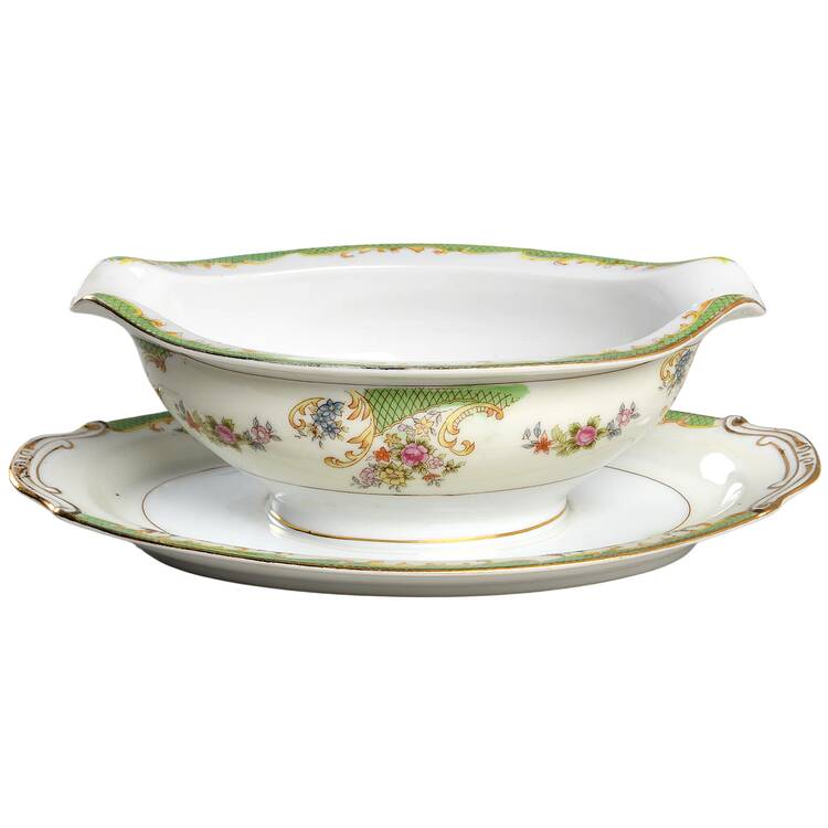 RSY14 Gravy Boat with Attached Underplate