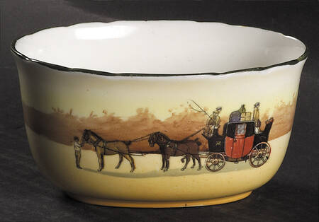 Coaching Days (Scalloped) Open Sugar Bowl