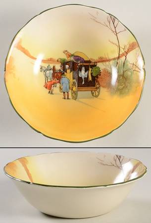 Coaching Days (Scalloped) Coupe Cereal Bowl