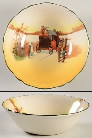 Coaching Days (Scalloped) Coupe Cereal Bowl