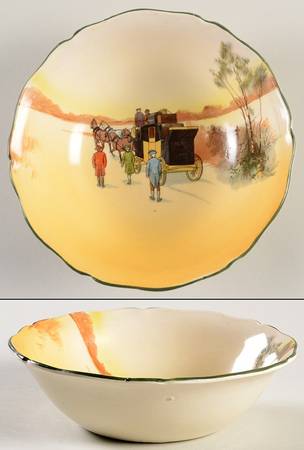 Coaching Days (Scalloped) Coupe Cereal Bowl