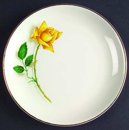 Radiant Rose Bread & Butter Plate