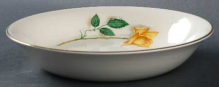 Radiant Rose Coupe Soup Bowl