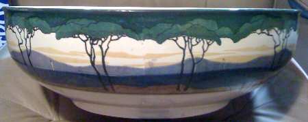 Trees A 15" Round Bowl