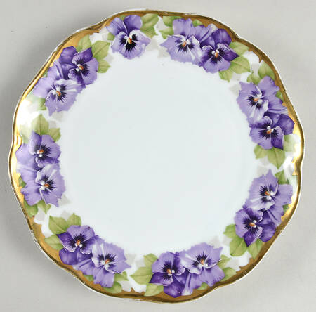Chrysantheme (Purple Flowers) by Rosenthal - Continental