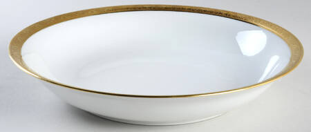 Ambassador Gold (White) 11" Pasta Serving Bowl