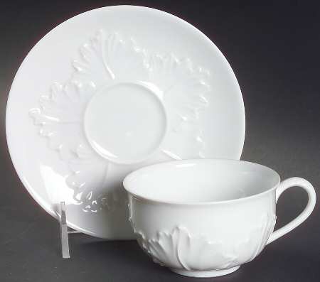 Antilles Flat Cup & Saucer Set