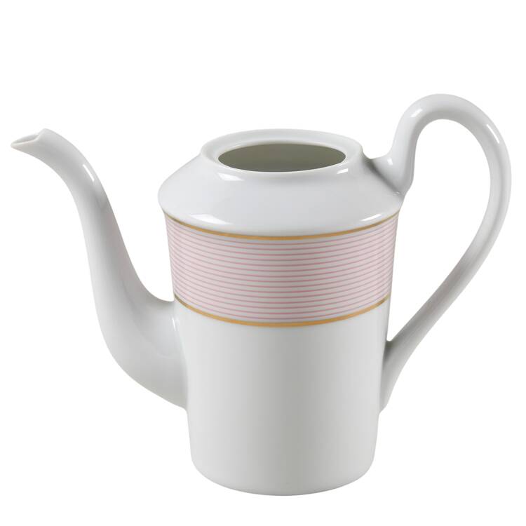 Crinoline Pink Mini Coffee Pot No Lid