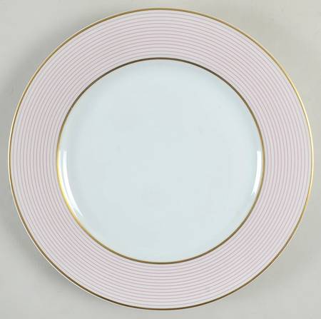 Crinoline Pink Dinner Plate