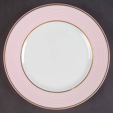 Crinoline Pink Salad Plate