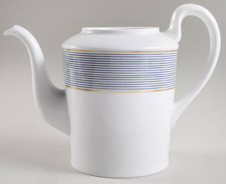 Crinoline Blue Coffee Pot No Lid