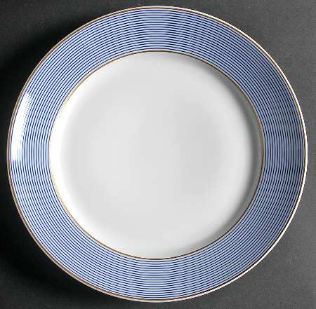 Crinoline Blue Large Chop Plate (Round Platter)