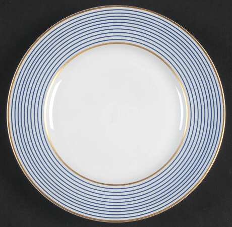 Crinoline Blue Bread & Butter Plate