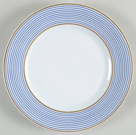 Crinoline Blue Salad Plate