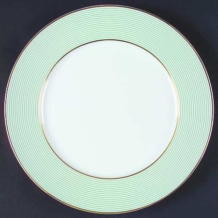 Crinoline Green Service Plate (Charger)