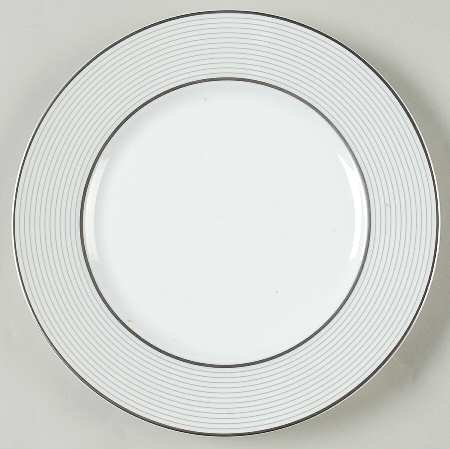 Crinoline Platinum Dessert Luncheon Plate