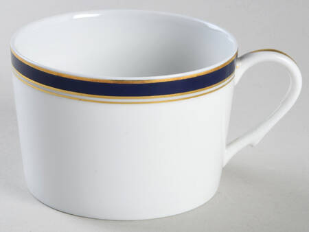 Diplomat Blue Flat Cup
