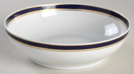 Diplomat Blue Coupe Cereal Bowl