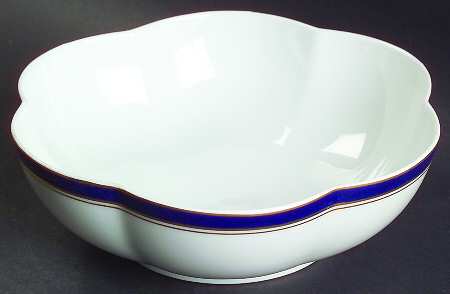 Diplomat Blue Large Melon Bowl