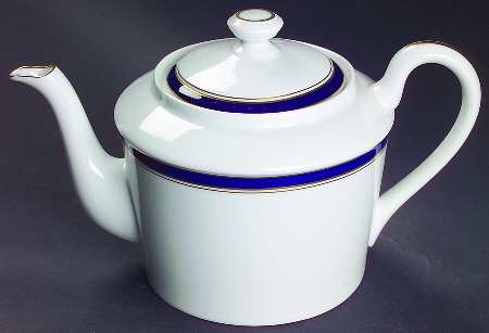 Diplomat Blue Teapot & Lid