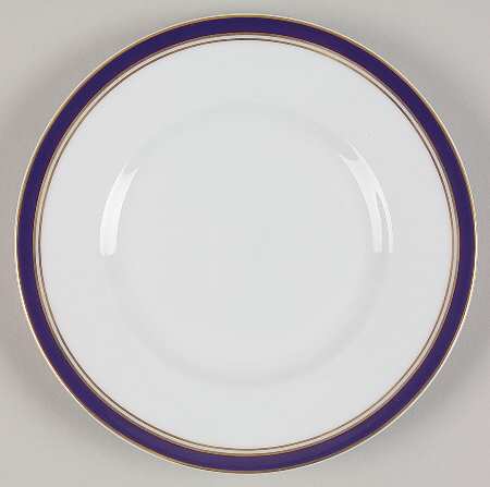 Diplomat Blue Bread & Butter Plate