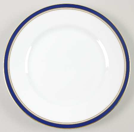 Diplomat Blue Salad Plate