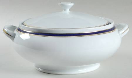 Diplomat Blue Tureen &  Lid