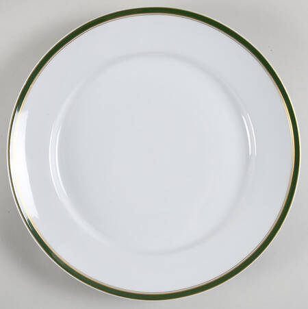 Diplomat Green 12" Chop Plate (Round Platter)