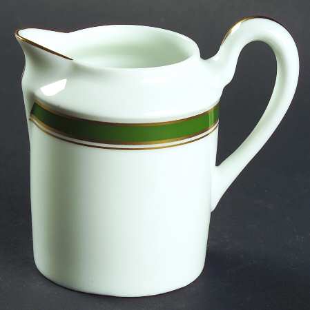 Diplomat Green Creamer