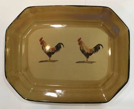 Country Life 13" Octagonal Serving Platter