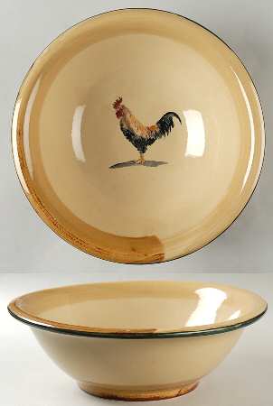 Country Life 12" Large Salad Serving Bowl
