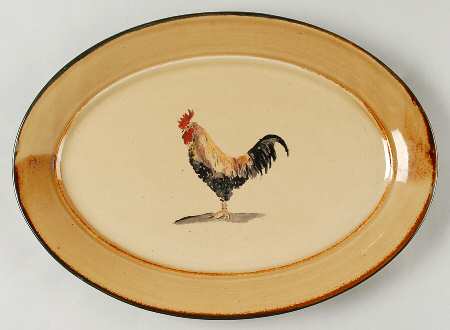 Country Life 13" Oval Serving Platter