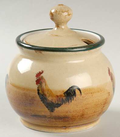 Country Life Sugar Bowl & Lid
