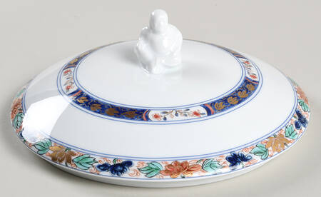 Koutani (White Background) Lid for Tureen
