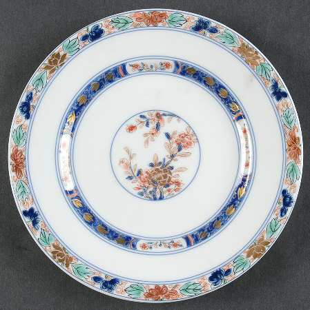Koutani (White Background) Bread & Butter Plate