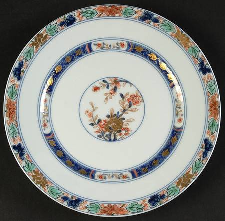 Koutani (White Background) Salad Plate