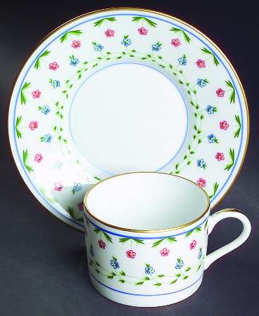 Lafayette Flat Cup & Saucer Set