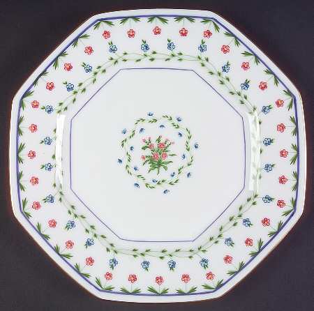 Lafayette Octagonal Luncheon Plate