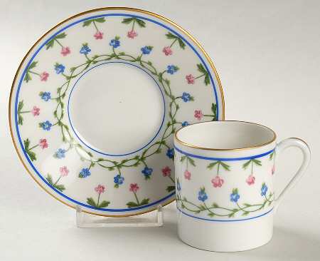 Lafayette Flat Demitasse Cup & Saucer Set
