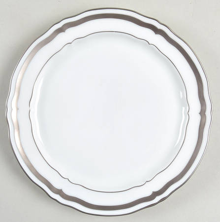 Marie Antoinette Platinum Salad Plate