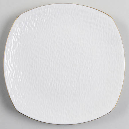 Mineral Gold Square Bread & Butter Plate