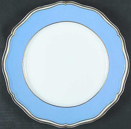 Polka Blue Service Plate (Charger)